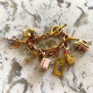 Juicy Couture vintage charm bracelet